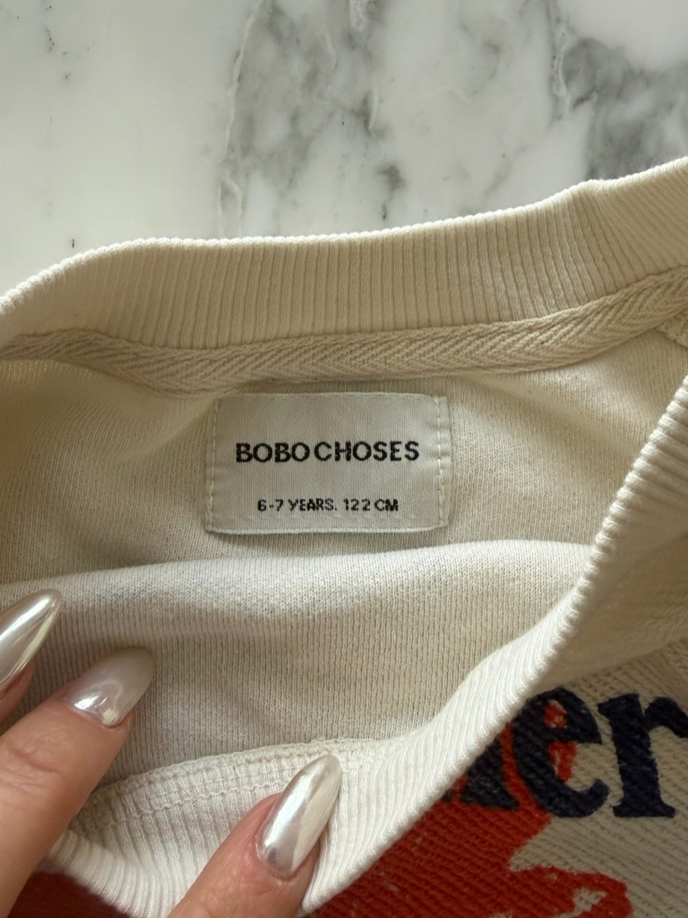 Bobo Choses crop top sweatshirt - Picture 2 of 2